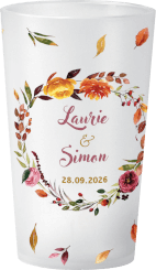 gobelet personnalisé mariage d'automne