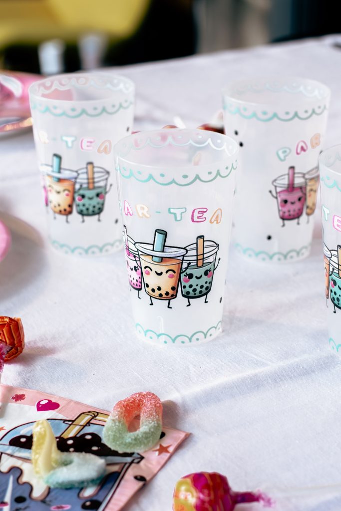 Gobelets personnalisés anniversaire fille