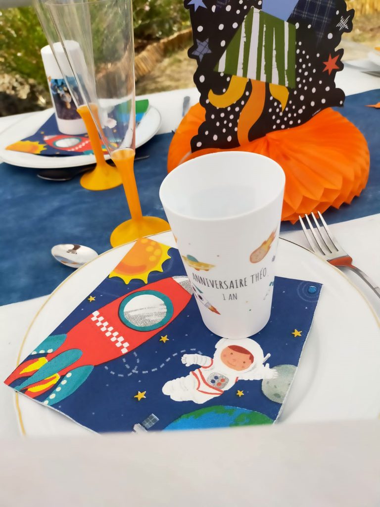 Gobelets personnalisés anniversaire garçon