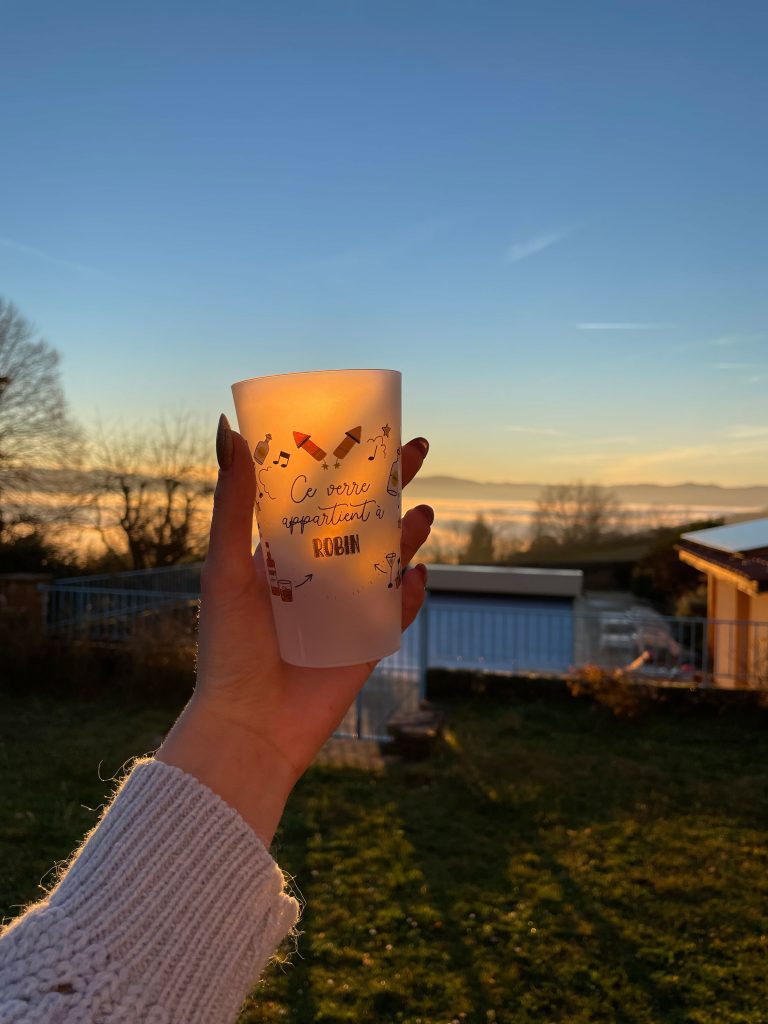 Gobelets personnalisés pour un apéro en automne