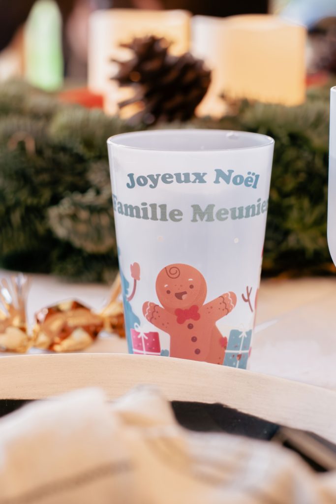 Gobelet personnalisé pour Noel