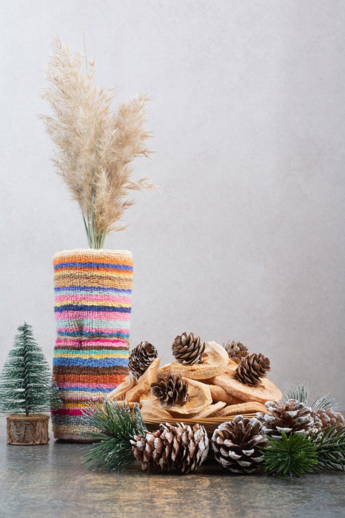 Décoration naturelle pour le Réveillon