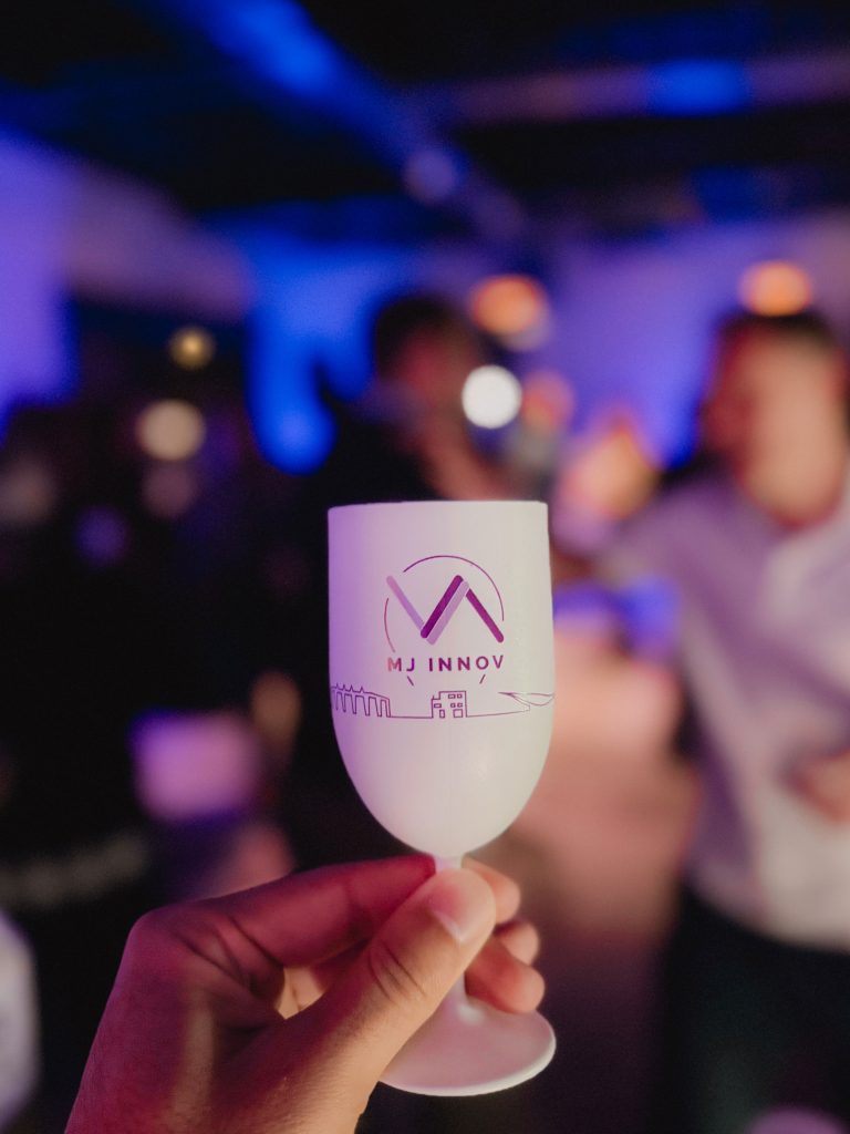 Gobelets réutilisables pour un événement