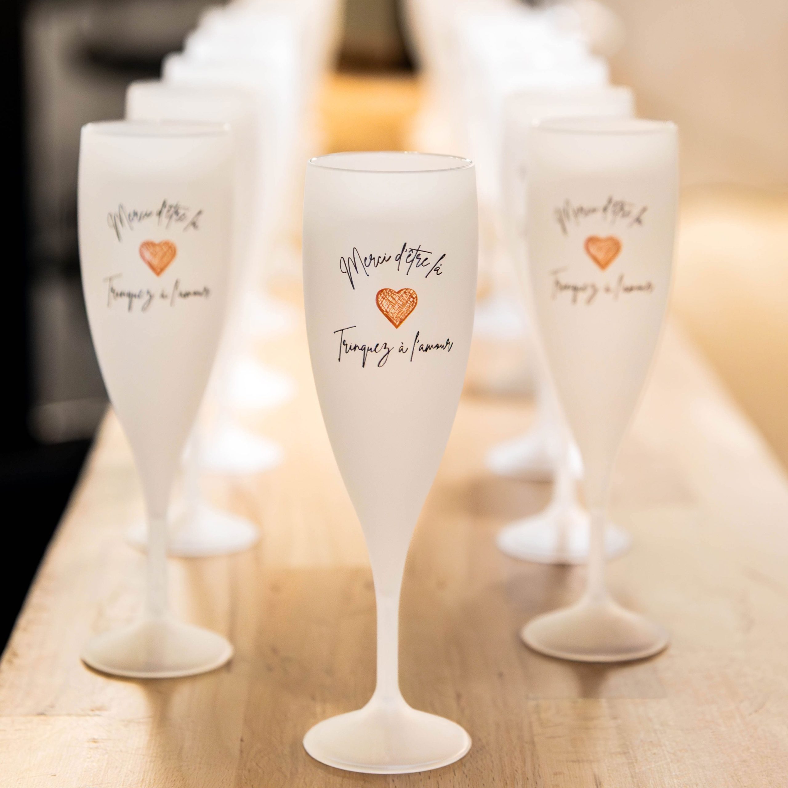 Flûtes à Champagne personalisées