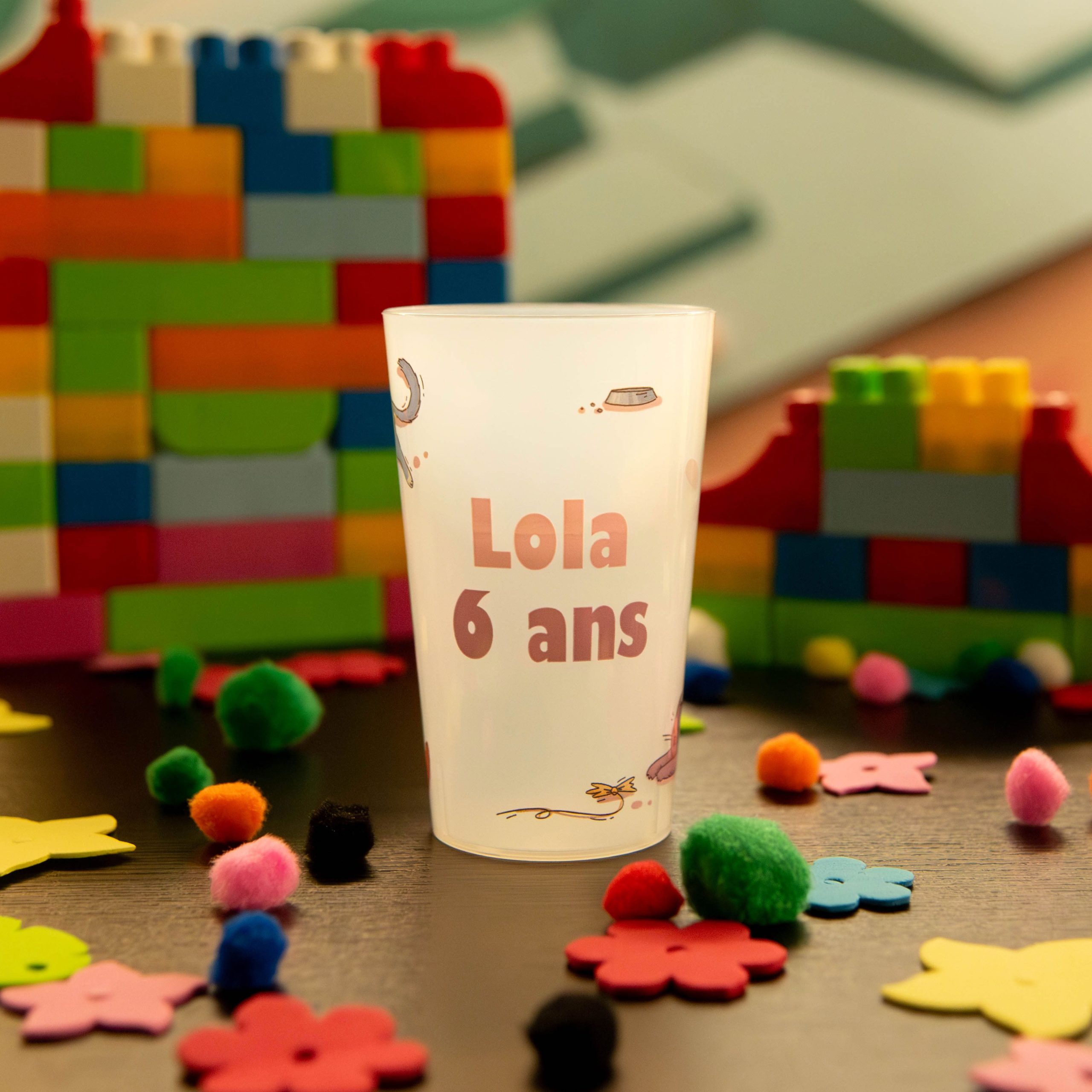 Gobelet personnalisé pour un anniversaire