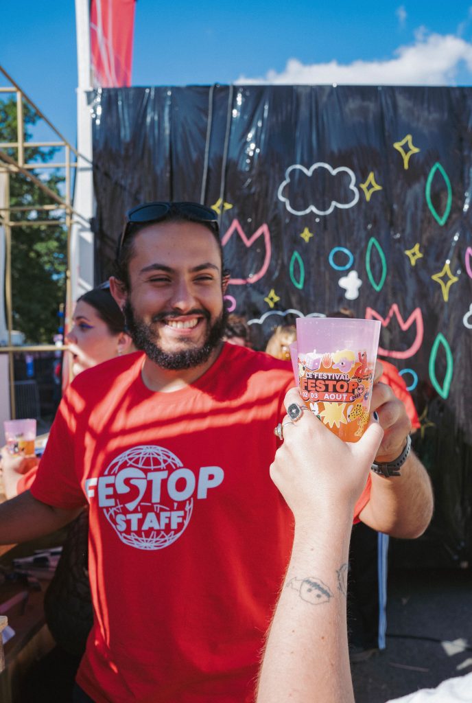 Gobelet personnalisé pour un festival
