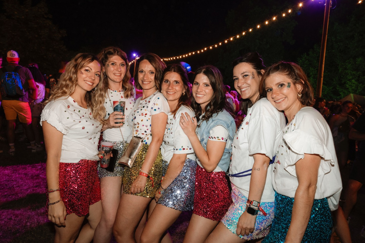 Gobelets réutilisables pour un festival