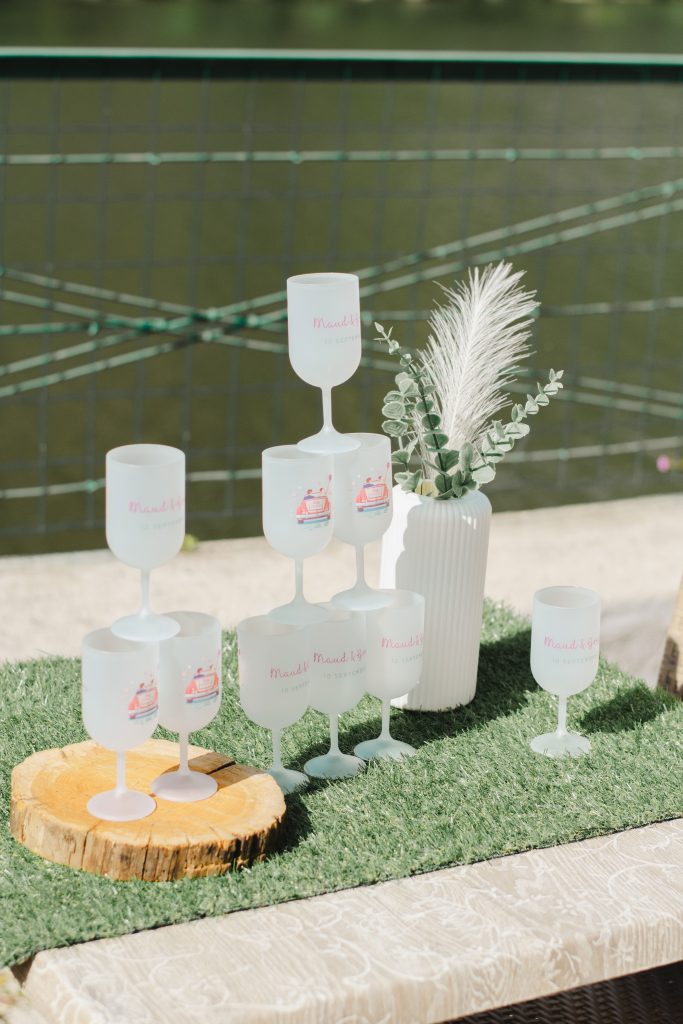 Trier des gobelets réutilisables