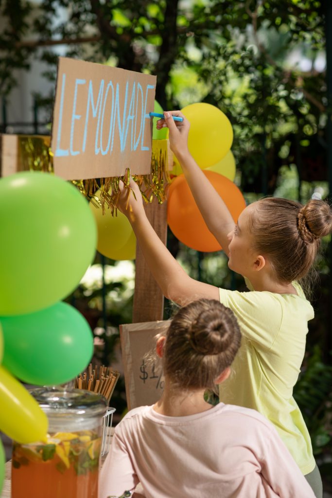 Décoration pour une kermesse