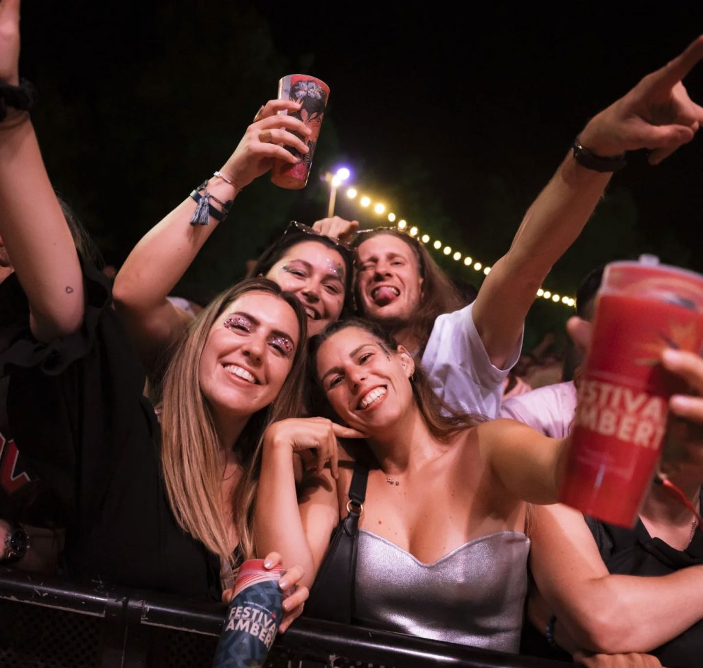 Ecocup personnalisé pour un festival