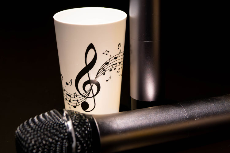Gobelet personnalisé à l'occasion de la fête de la musique