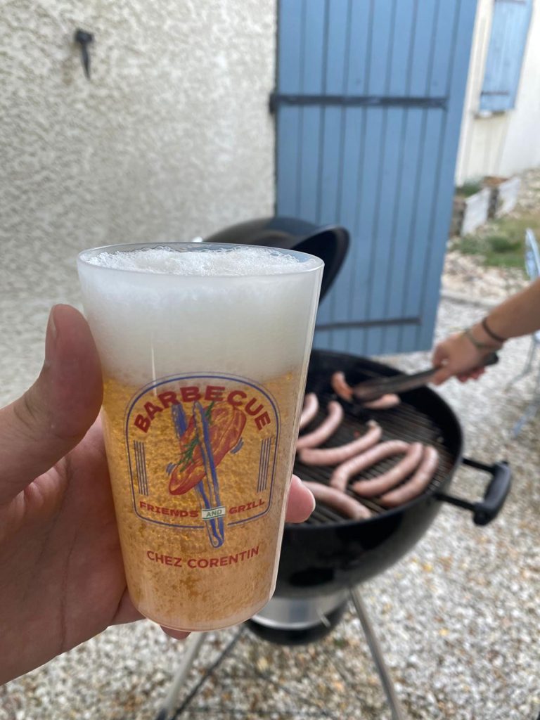 Gobelet personnalisé pour un BBQ