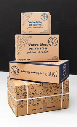 Packaging du Gobelet Français