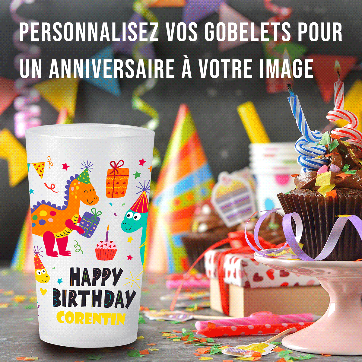 Gobelets Personnalises Reutilisables Anniversaire Le Gobelet Francais Gobelets Personnalises Reutilisables Anniversaire Le Gobelet Francais