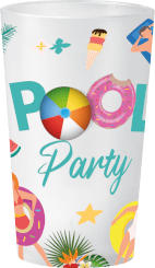 gobelet Anniversaire pool party