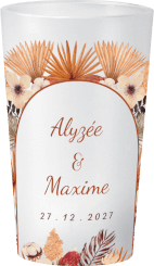 gobelet Mariage Arche Pampa