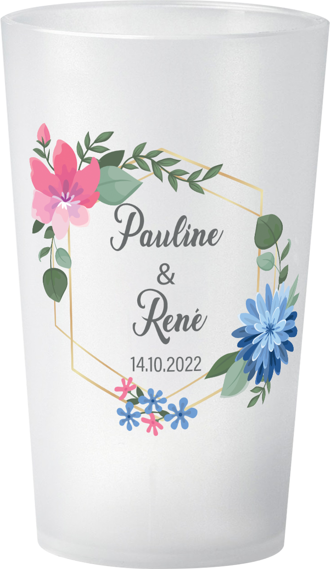 gobelet Mariage Pauline & Rene